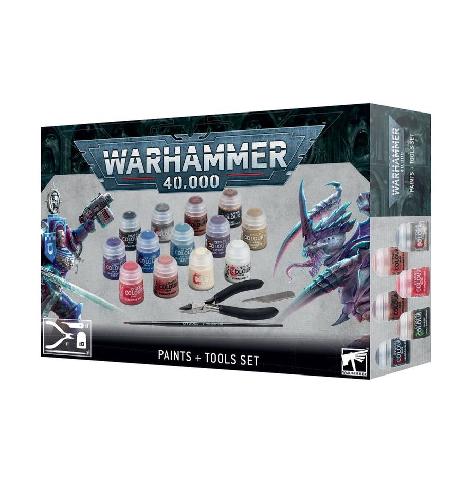 Warhammer 40,000: Paints + Tools Set MKSCYMULHK |0|