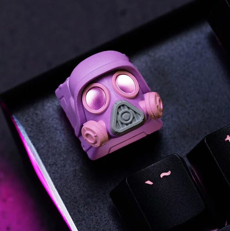 Hot Keys Project HKP Executioner Purple Pink Artisan Keycap MKOK6XRJGW |0|