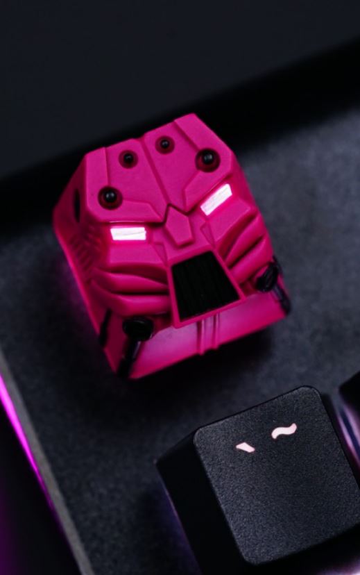 Hot Keys Project HKP Warmaster Hot Pink Artisan Keycap MKG18JK4IJ |0|