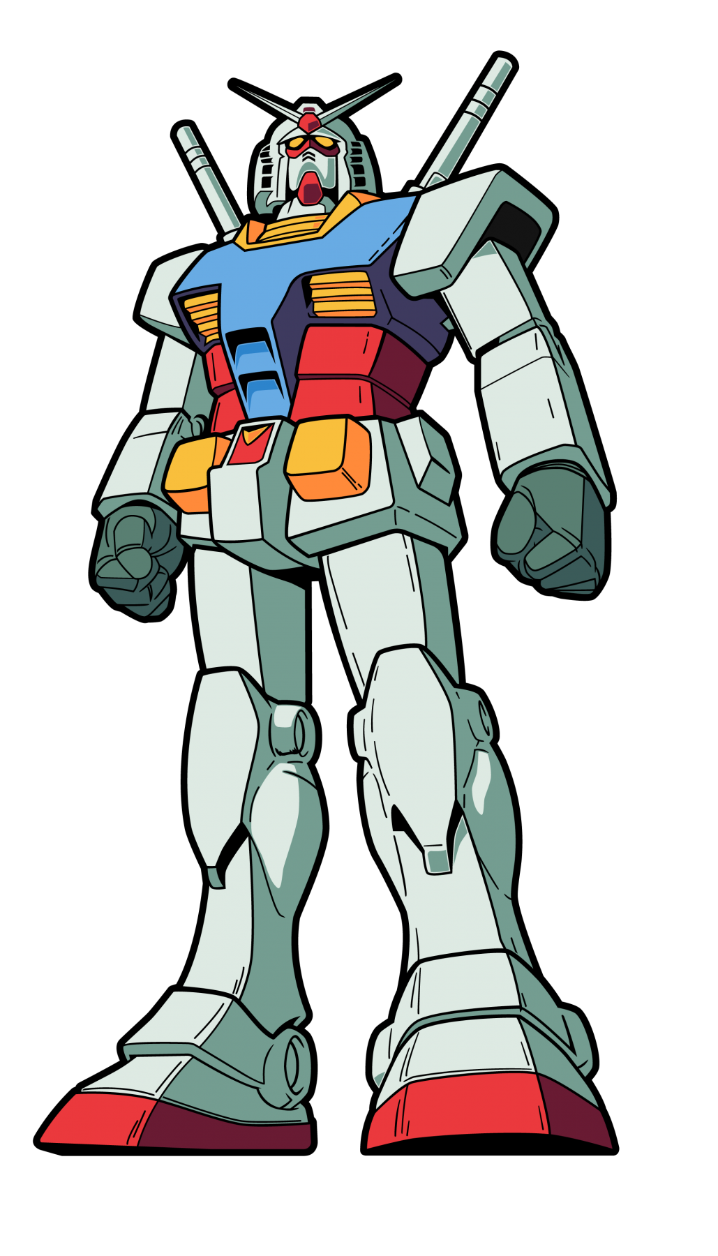 FiGPiN RX-78-2 Gundam (695) Collectable Enamel Pin MKWCPEGOAD |0|