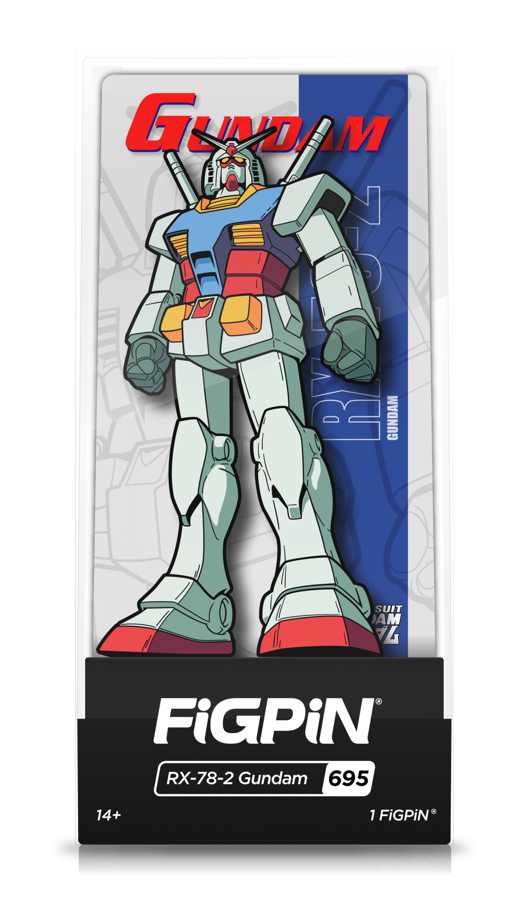 FiGPiN RX-78-2 Gundam (695) Collectable Enamel Pin MKWCPEGOAD |28276|