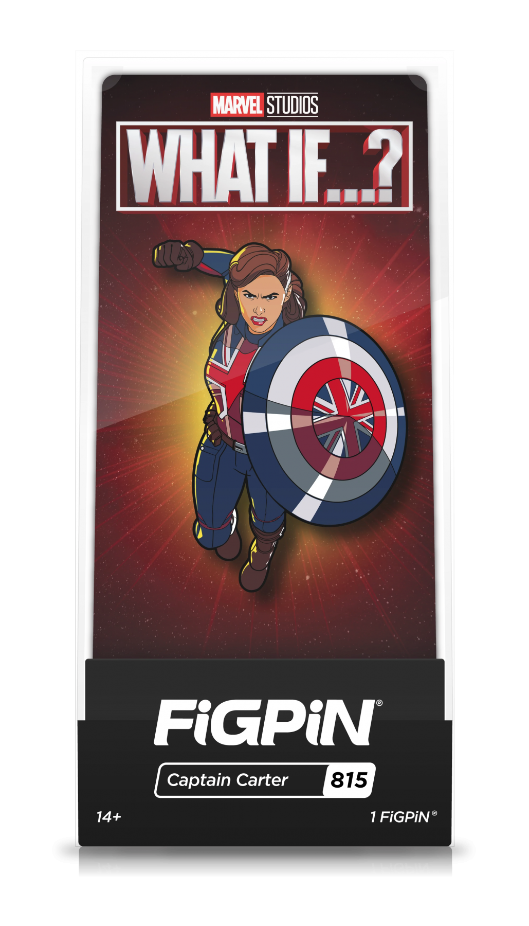 FiGPiN Captain Carter (815) Collectable Enamel Pin MKJARZEFIE |28280|
