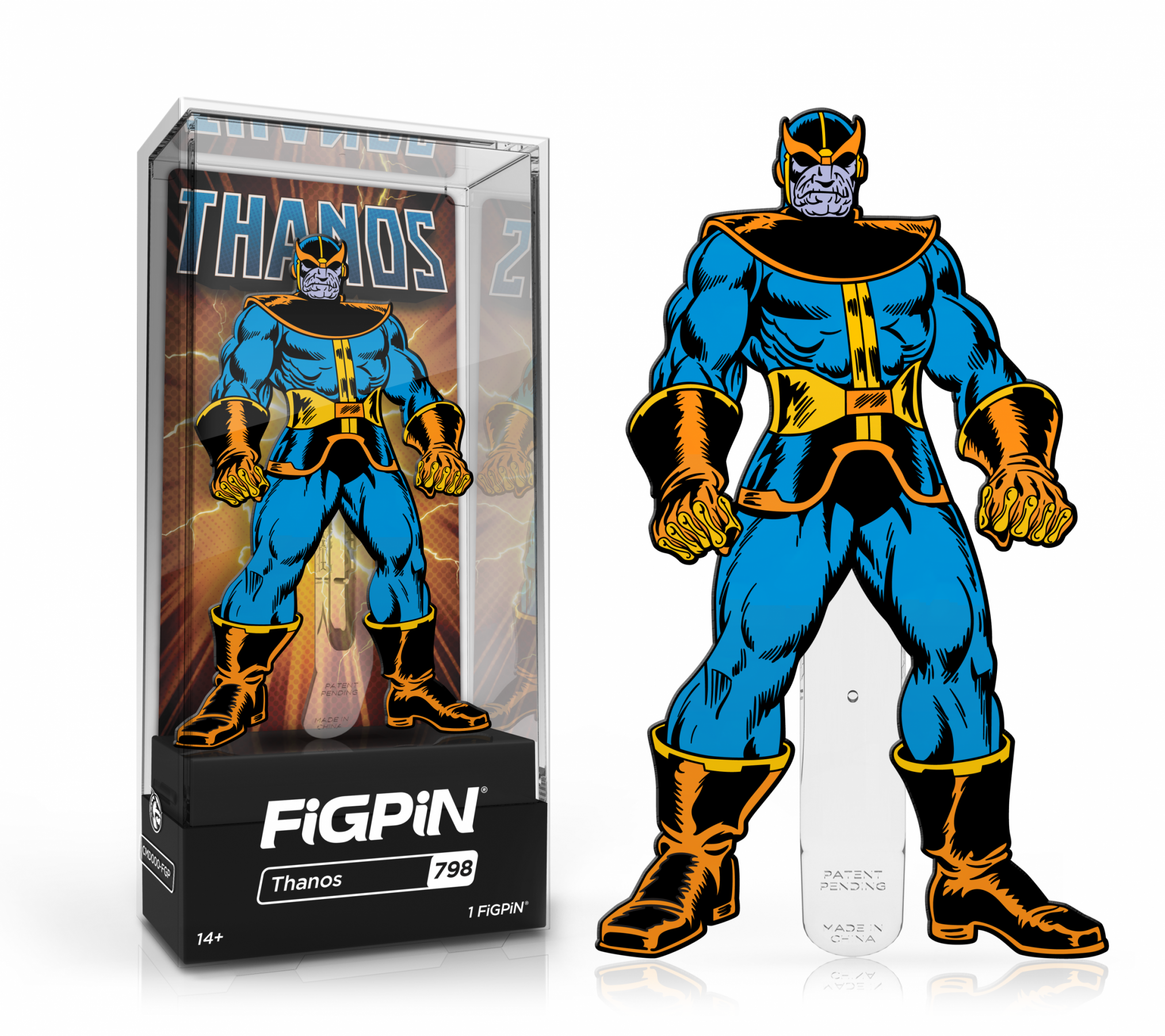 FiGPiN Thanos (798) Collectable Enamel Pin MKYNGYOTN7 |28281|