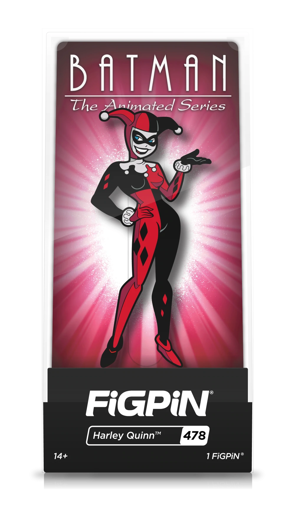 FiGPiN Harley Quinn (478) Collectable Enamel Pin MKTV6AXCNB |28284|