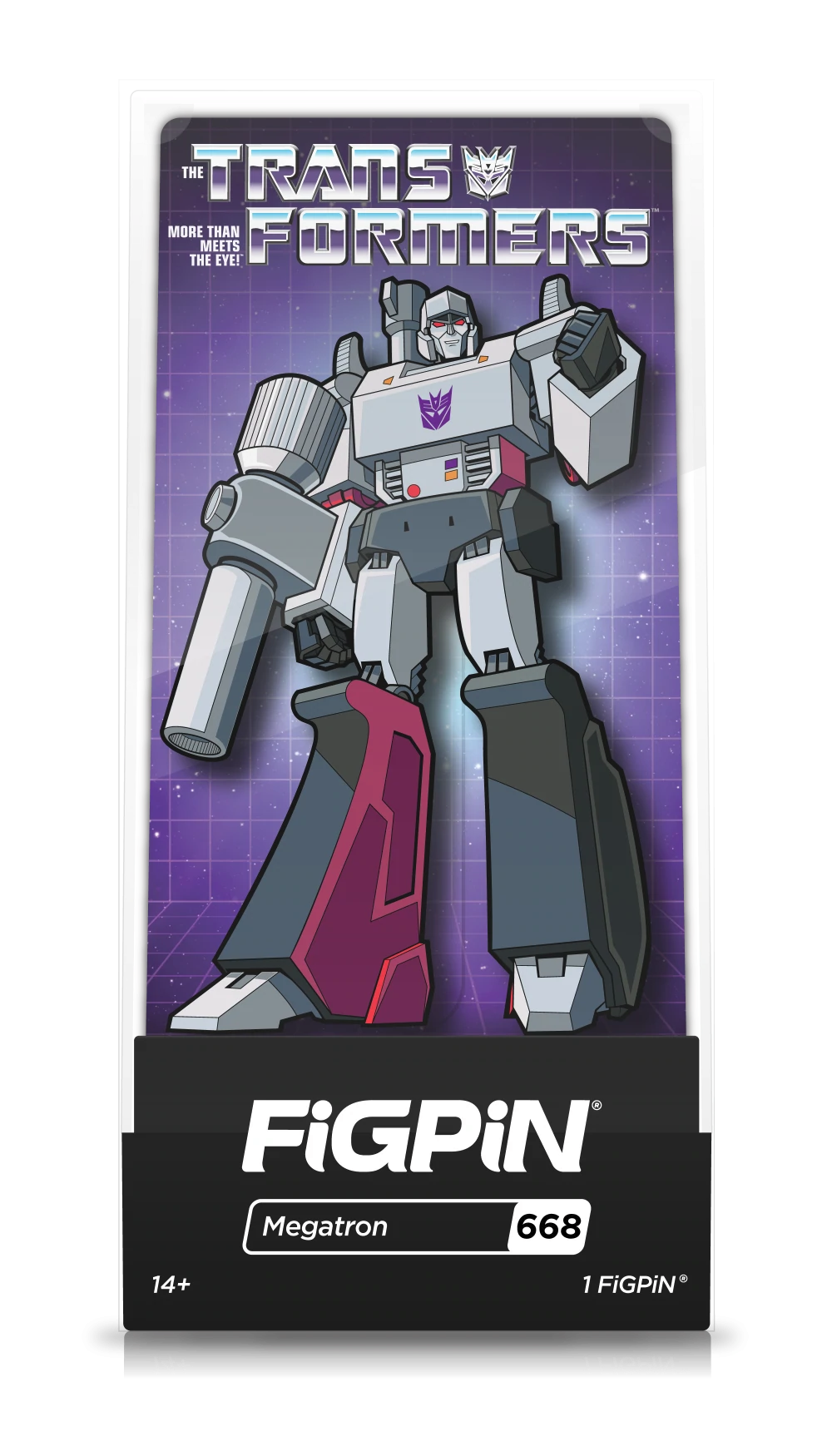 FiGPiN Megatron (668) Collectable Enamel Pin MK5WJG2Y1S |28287|