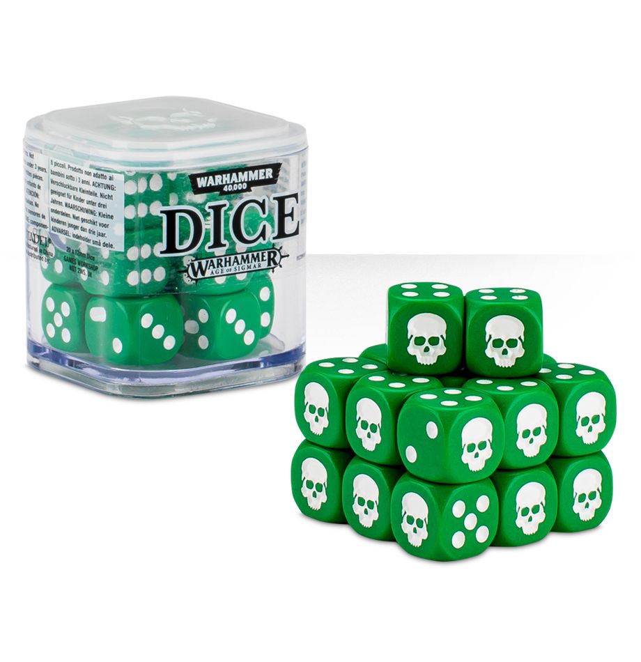 Dice Cube - Green MKZ2I34AJL |0|