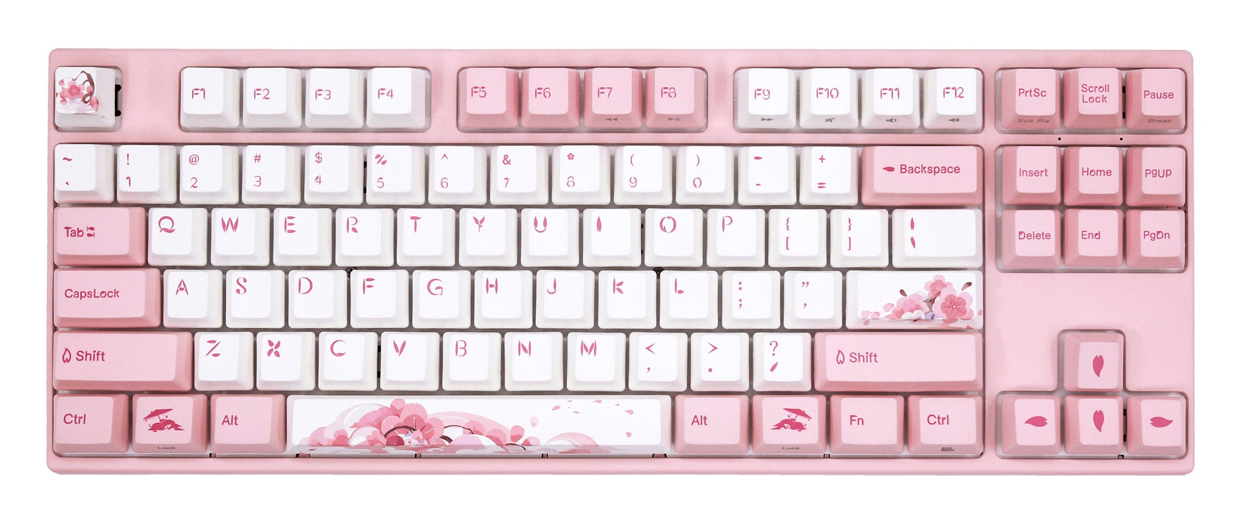 Varmilo VA Series V2 Sakura Round 2 TKL Mechanical Keyboard