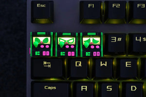 Hot Keys Project HKP Error Keycap Angry Madness Artisan Keycap MKMEA2ZZUJ |35281|