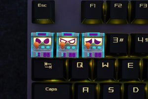 Hot Keys Project HKP Error Keycap Sad Grey Blue Purple Artisan Keycap MKB907U89G |35346|