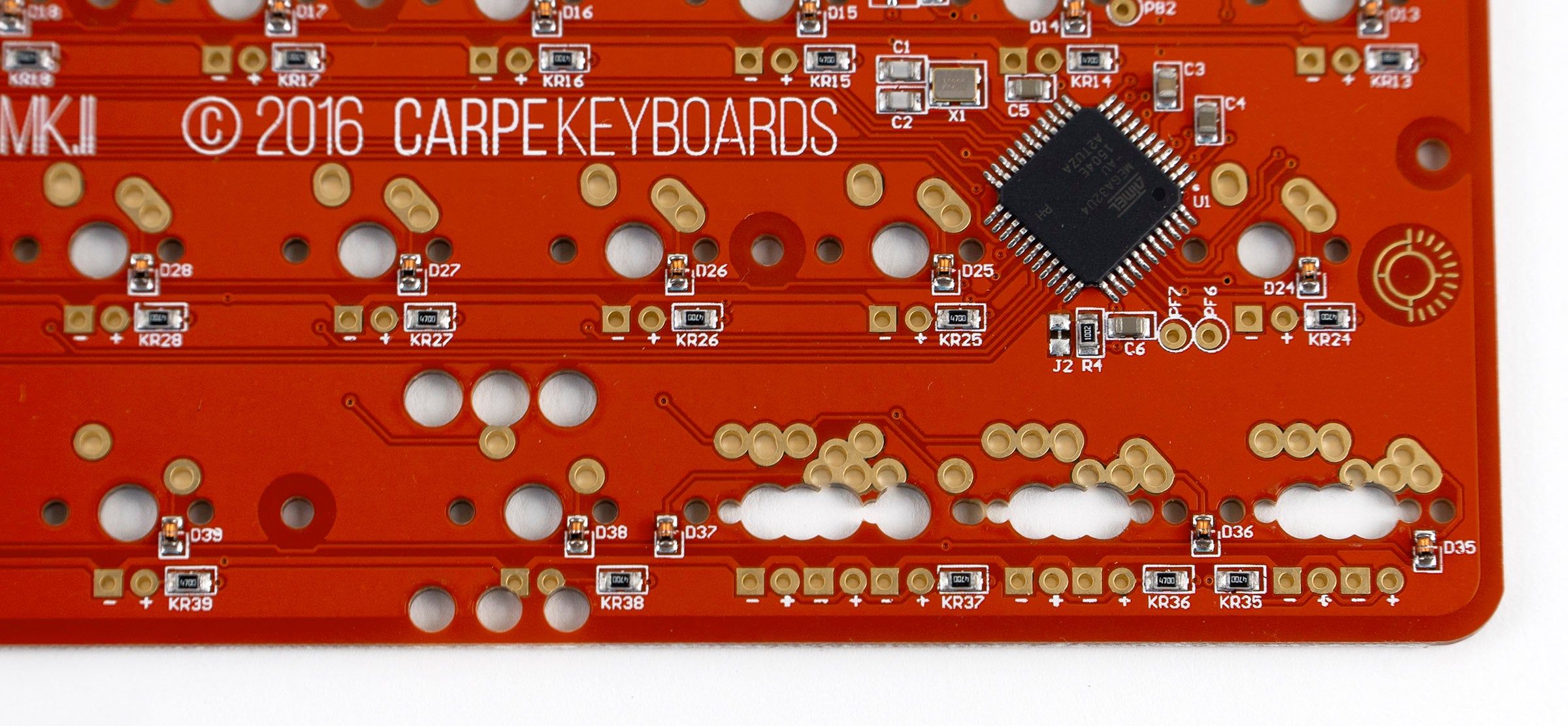 Carpe Keyboards JD40 PCB Mk. II MK07PWP8C3 |33027|