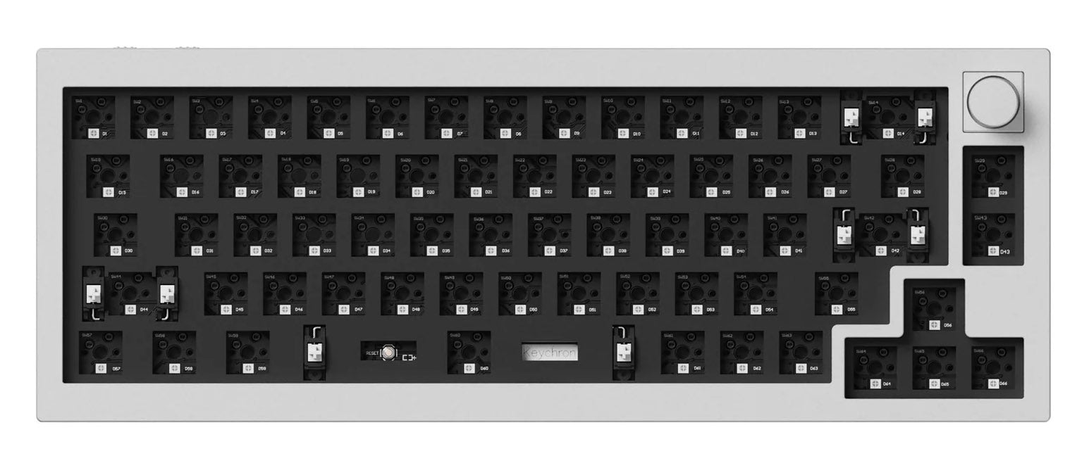 Keychron Q2 Pro w/ Knob Aluminum 65% Hotswap Bluetooth RGB Win + Mac  Mechanical Keyboard