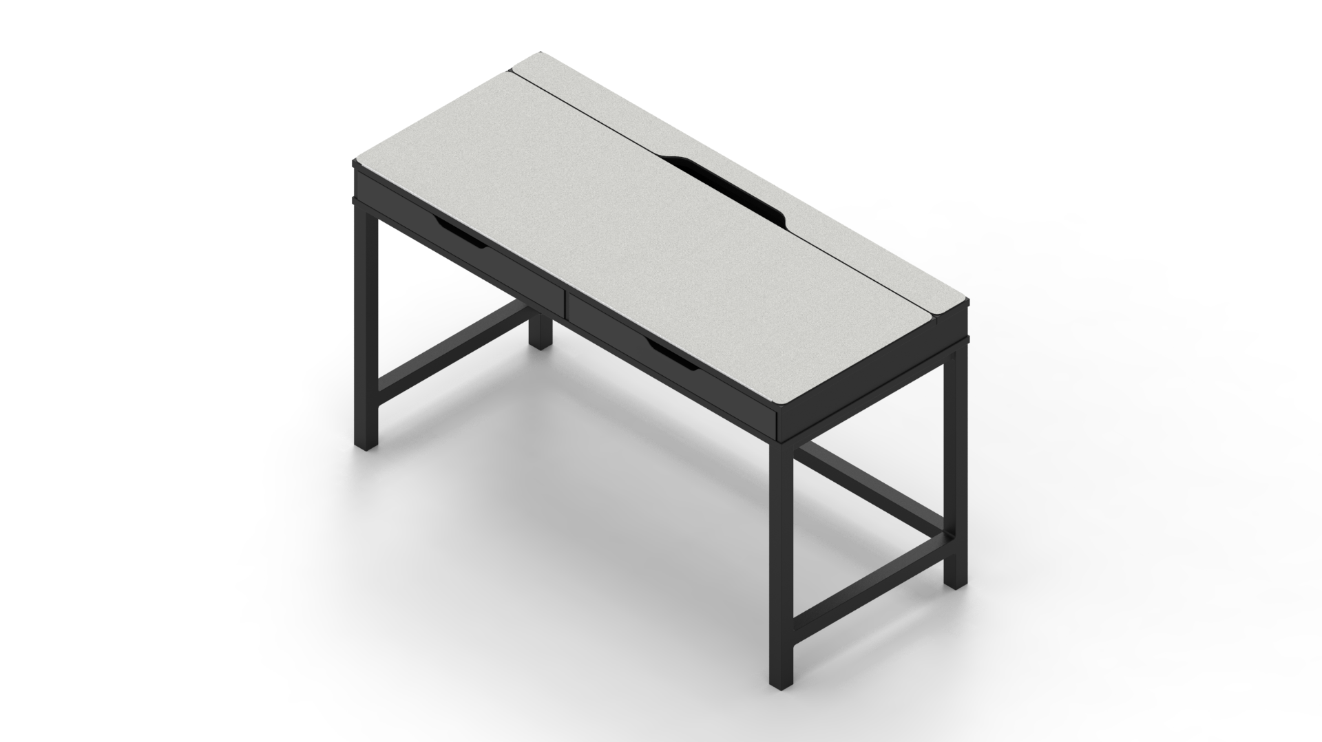MK White IKEA ALEX Desk Mat (52" / 132 cm) Full-desk Mouse Pad MK9NGLRW91 |40171|