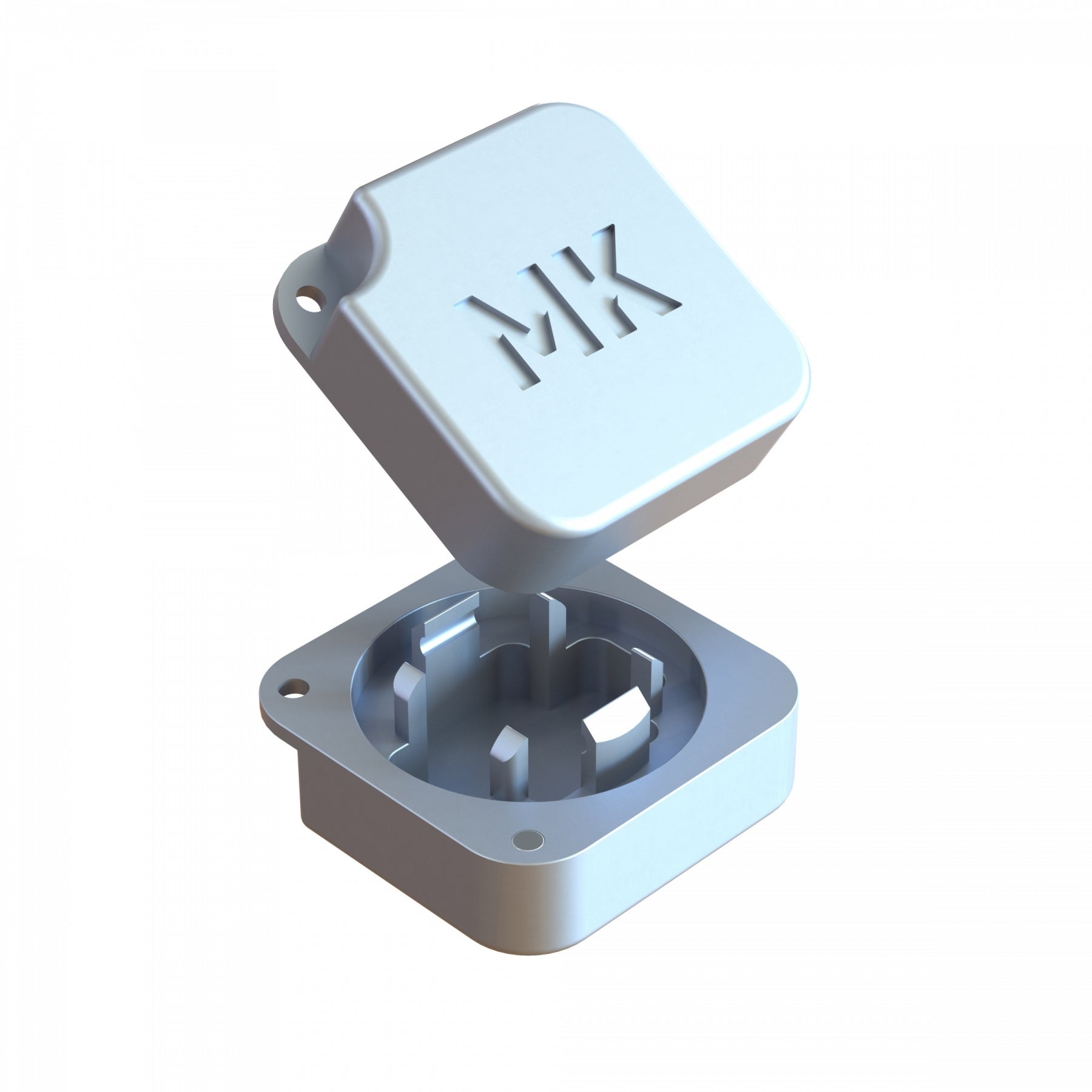 MK Keychain Switch Opener Silver MKPYX6K7IO |0|