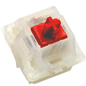 Gateron Silent Red Switches Plate Mount Linear MKLXXMW27C |0|