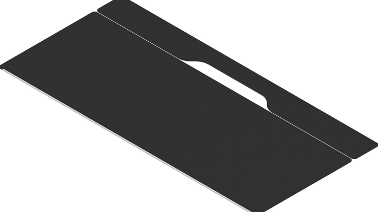 Black w/ White Stitching IKEA ALEX Desk Mat (39" / 100 cm) Full-desk Mouse Pad MK6E0OMJ24 |59154|