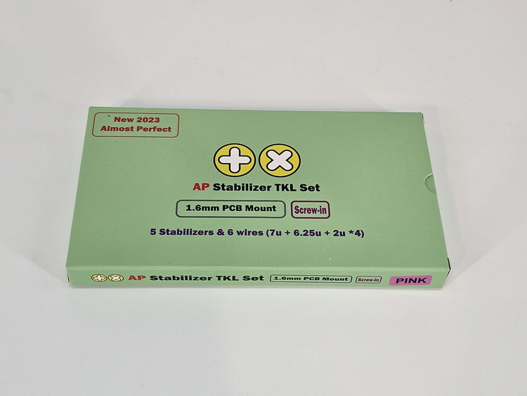 TX AP Screw-in Stabilizers Pink 1.6mm TKL Kit MK5K3OWQCE |59962|