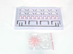 TX AP Clip-in Stabilizers Pink 1.6mm TKL Kit MKOSW5Z42W |0|
