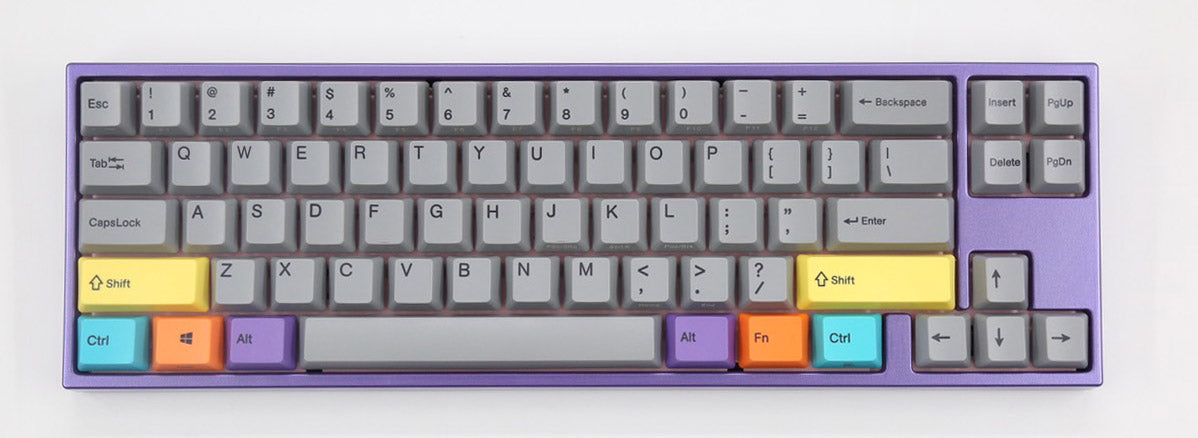Ducky x Varmilo Miya Pro Purple 65% Pink LED Dye Sub PBT MKR70RLXGQ |0|