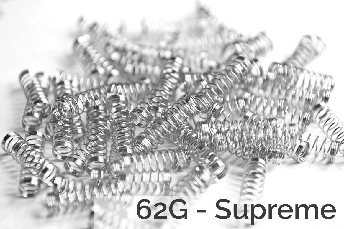 MK 100x Cherry MX Stainless Steel Springs 62G SPRiT Edition MKO78A62QE |0|