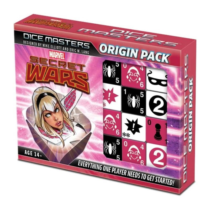 Marvel Dice Masters: Secret Wars Origins Starter Pack Spider-Man / Spider-Gwen MKH2PYRVF1 |0|