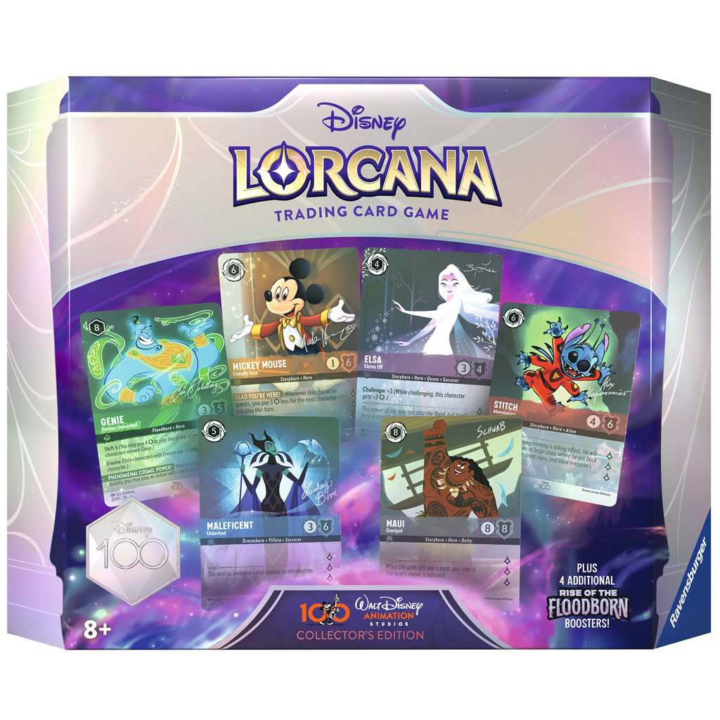 Disney Lorcana: Rise of the Floodborn D100 Collector's Edition Gift Set MK3NO5HT75 |0|