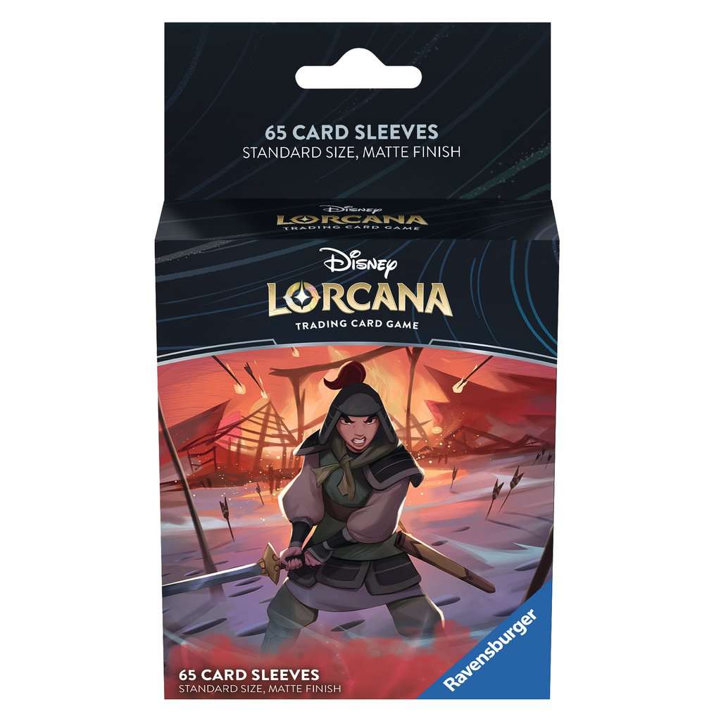 Disney Lorcana: Rise of the Floodborn Card Sleeves Pack Mulan MKJ3P0CQS8 |0|