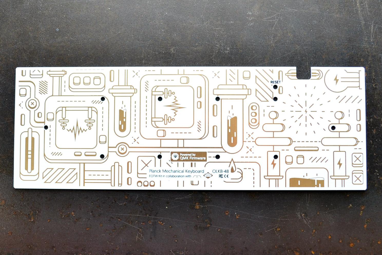MK Planck EOTW  Sciencey Edition Top and Bottom Plates MKNFQC2KSV |0|