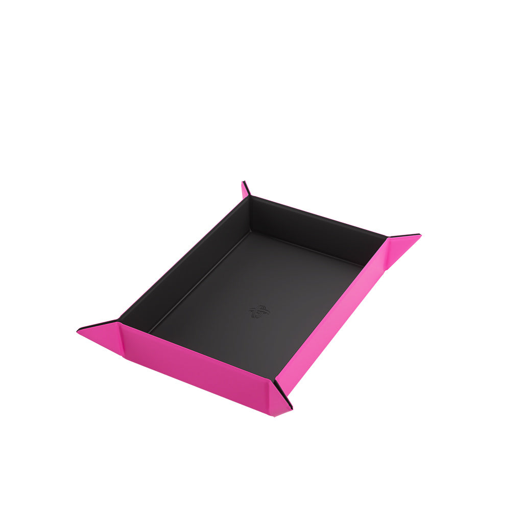 Magnetic Dice Tray Rectangular Black/Pink MKHOEG27W8 |0|