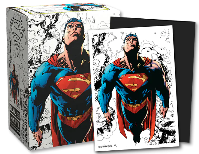 Dragon Shield Sleeves - 100ct Box Matte Dual Art - Superman (Full Color) MKBO53PM98 |0|