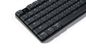 Keychron White on Black 135 Key Low Profile ABS Backlit MKARHZR5YI |62297|