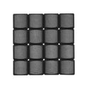 Tai-Hao Black THT Blank 18 Key ABS Low Profile Keycap Set