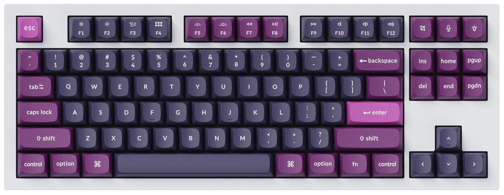 Keychron Purple 141 Key OSA Profile Double Shot PBT MKR8AYCE91 |62585|