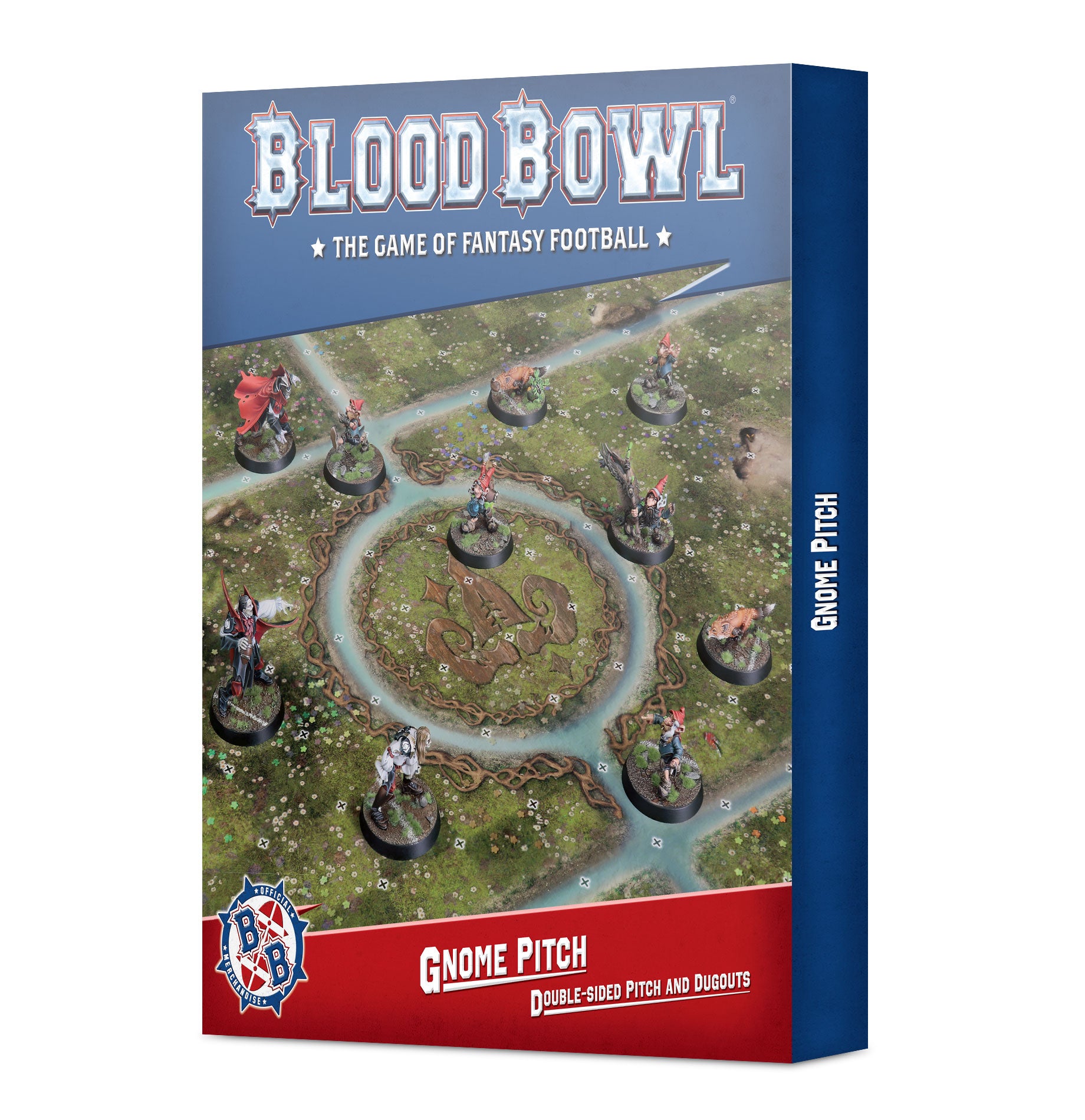 Blood Bowl: Gnome Team Pitch & Dugouts MK6LDN8V78 |0|