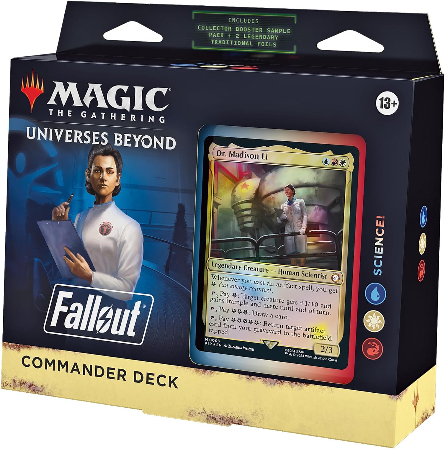 Magic The Gathering - Fallout Commander Deck Science! MKCORGM042 |0|