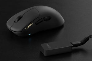 LAMZU Thorn Charcoal Black Wireless 4K Mouse MKANRV4ZH0 |63748|