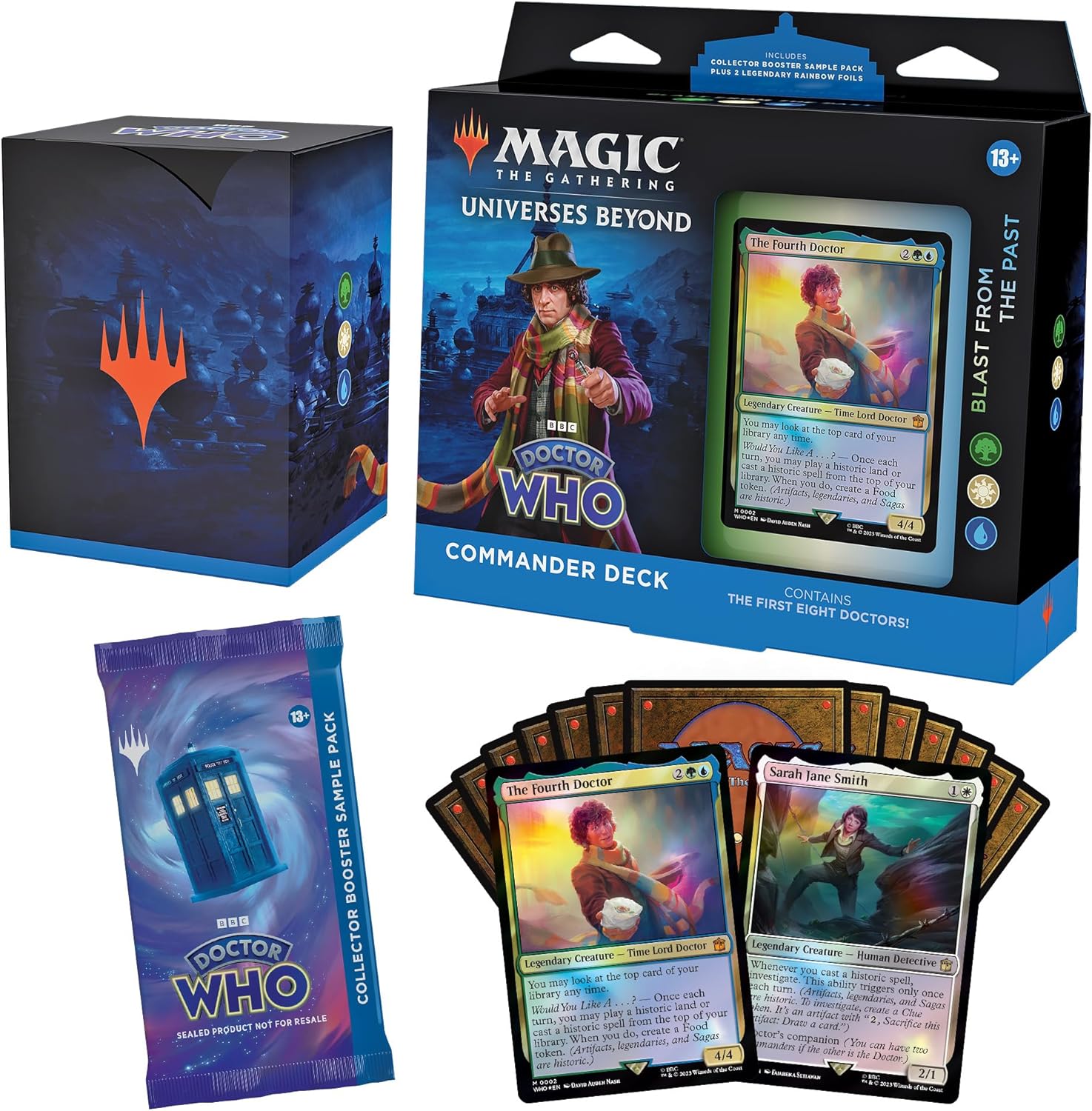 Magic The Gathering - Doctor Who Commander Deck Blast from the Past MK32FBA6RM |0|