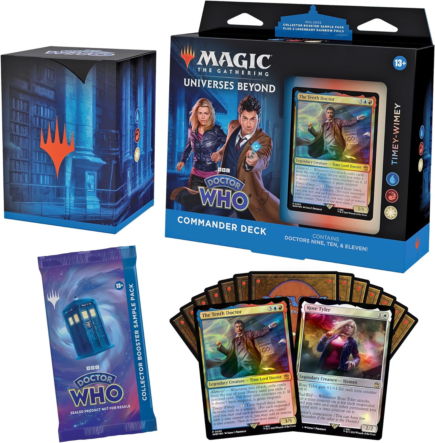 Magic The Gathering - Doctor Who Commander Deck Timey-Wimey MKRJD7HX37 |0|