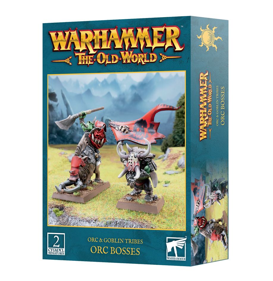 Warhammer The Old World Orc Goblin Tribes Orc Bosses MKVS9STDBW |63658|