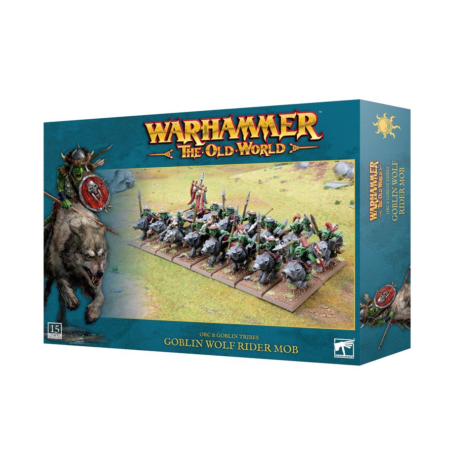 Warhammer The Old World Orc Goblin Tribes Goblin Wolf Rider Mob MK8VKWH1PN |63666|