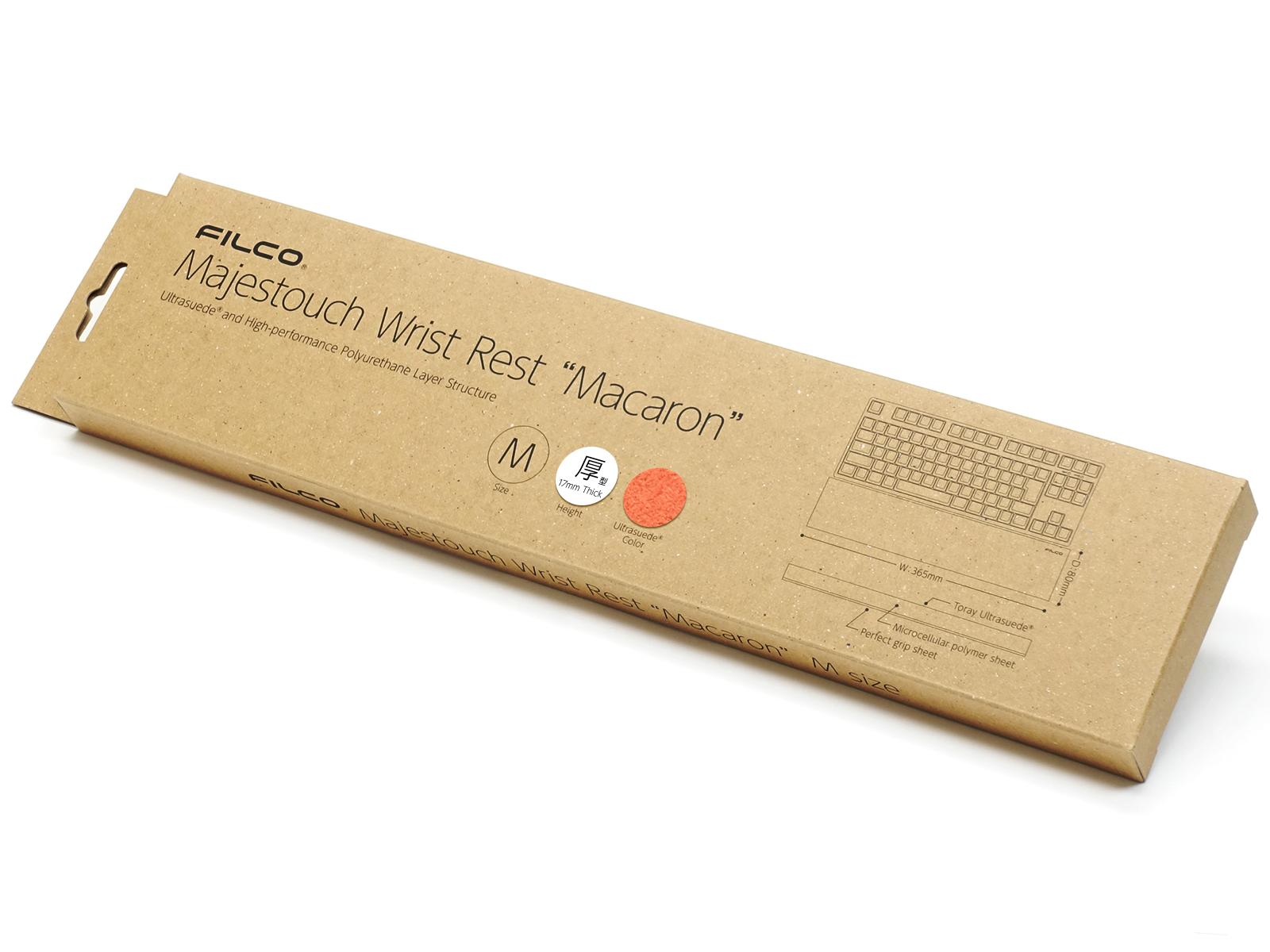 FILCO Majestouch Macaron Wrist Rest Papaya Medium (17mm) MKWFYRISGX |38118|