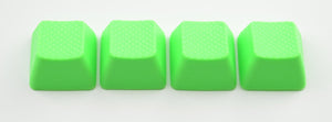 Tai-Hao 4 Key TPR Blank Rubber Keycap Set Neon Green Row 0 MKZPWBEFJ7 |38537|