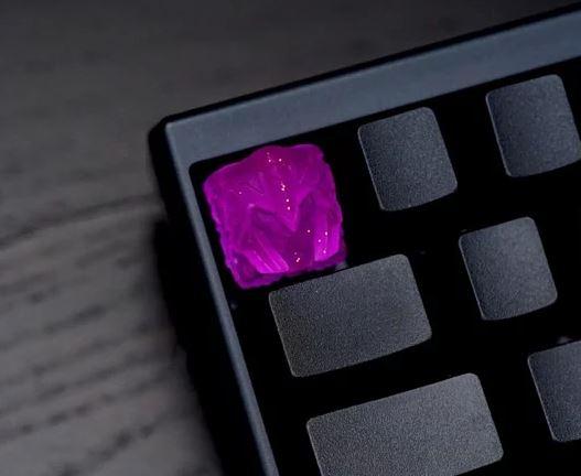Hot Keys Project HKP Berserker Purple Glitter Artisan Keycap MK7ANYYX9H |38656|