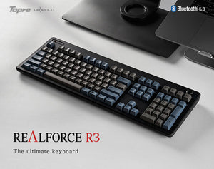 Realforce R3 Grey / Blue Wireless Keyboard MKOTJE35PX |73156|