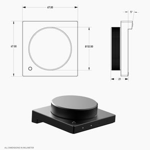 Binepad KnobX1 Rotary Encoder Knob MK6LS4IK7I |73650|
