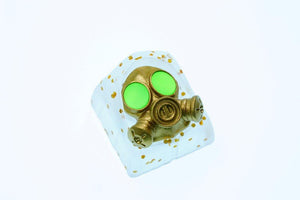 Hot Keys Project HKP Specter Gold Glitter Crystal Ball X Green Artisan Keycap MKRIYJM64N |0|