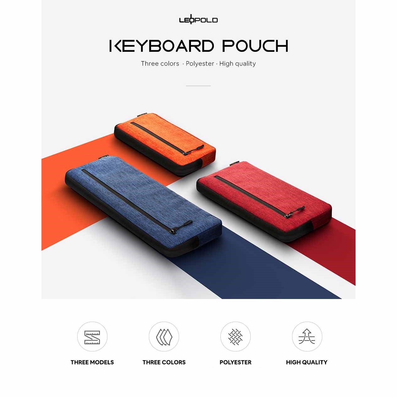 Leopold Canvas Keyboard Bag - Mini / 60% / 65% Keyboard Carrying Case MKCTU4X8VI |39531|