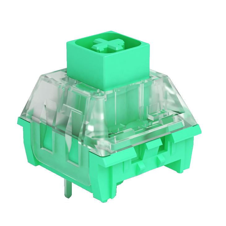 Kailh Box Glazed Green 45g Clicky Plate Mount Switch MKBM9UC7UA |0|
