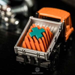 Dwarf Factory Base xXx Orange OEM Profile Artisan Keycap MK0WL3RROI |40073|