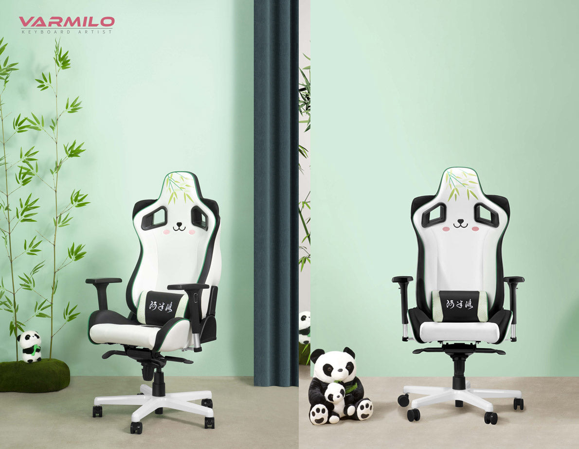 Varmilo Panda Racing Chair Gaming Style Adjustable MKTC4N0ZRI |42255|