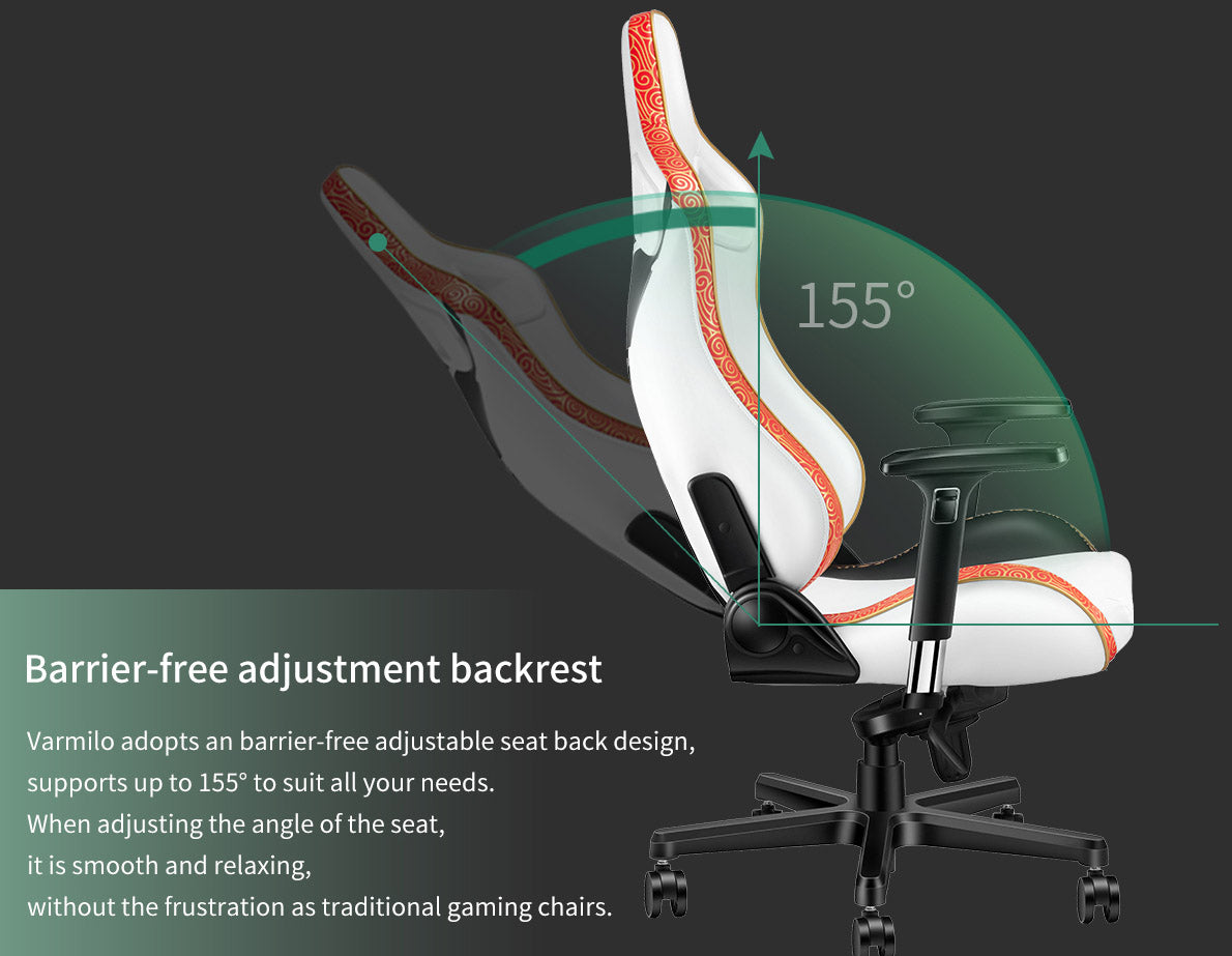 Varmilo Panda Racing Chair Gaming Style Adjustable MKTC4N0ZRI |42256|